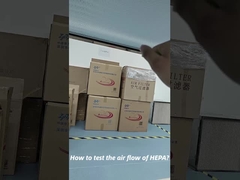 প্যানেল HEPA এয়ার ফিল্টার OEM সক্রিয় কার্বন মিডিয়া H13 ক্লাস সহ