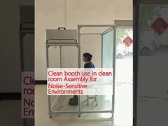 ক্লিন রুমে ক্লিন কক্ষ ব্যবহার করুন