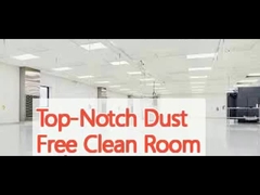 0.3-0.5 মিটার/সেকেন্ডের গড় বাতাসের গতির সাথে শীর্ষস্থানীয় ধুলোমুক্ত ক্লিন রুম এবং ইপোক্সি মেঝে