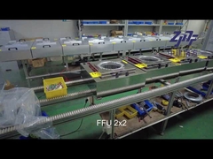 HEPA ফিল্টার এবং সিস্টেম কন্ট্রোল সহ স্টেইনলেস স্টীল FFU ফ্যান ফিল্টার ইউনিট