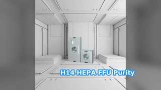 H14 HEPA FFU ক্লিন এয়ার সলিউশন