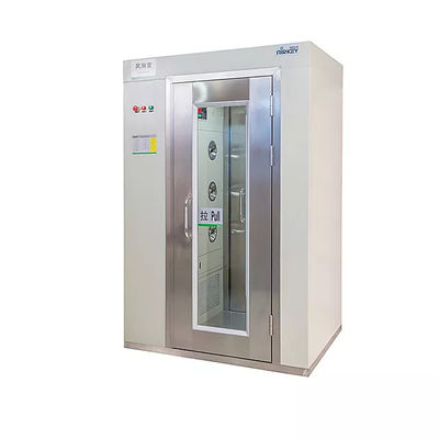quality মডুলার ক্লিনিং মেশিন পাওয়ার 3-ফ্যান এয়ার শাওয়ার এলইডি ডিসপ্লে সহ ক্লিন রুম রোলার শাটার দরজা এবং দ্রুত বায়ু গতি 22-25 এম / এস factory