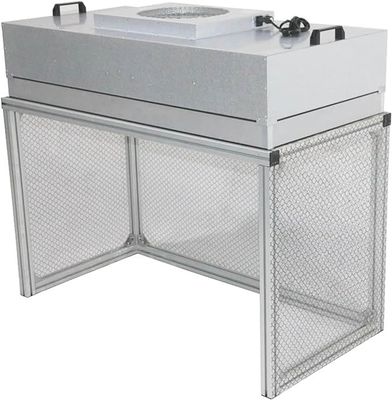50HZ 60HZ উল্লম্ব ফ্লো হাউজ, HEPA H14 FFU 110V 220V ল্যামিনার এয়ারফ্লো হাউজ