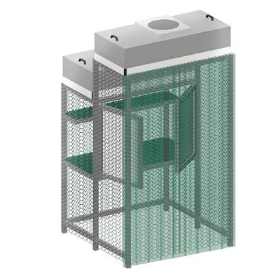 ৯৯.৯৯% ফিল্টার ফ্লো ক্লিনারুম বুথ