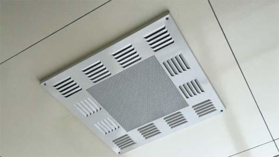 H14 HEPA বায়ু সরবরাহ আউটলেট ৯৯.৯৯% দক্ষতা ০.৩μm ISO14644-1