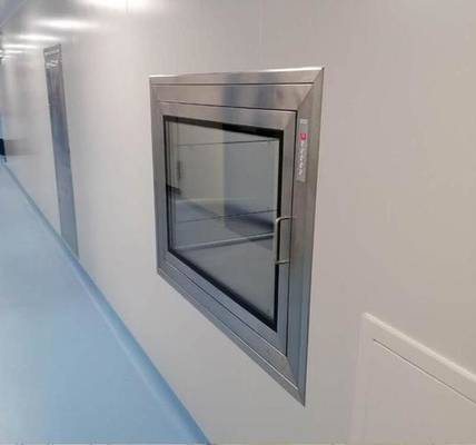 হাসপাতালে / পরীক্ষাগার / পরিচ্ছন্ন কক্ষে / ইলেকট্রনিক্স খাদ্য সহজে এবং রক্ষণাবেক্ষণের জন্য নিরাপদ আইটেম পুনরুদ্ধারের জন্য ক্লিনারুম পাস বক্স