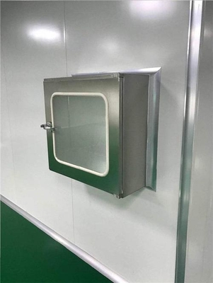 HEPA ফিল্টার এবং ব্লাভার্স স্টেইনলেস স্টীল পাস বক্স জন্য ক্লিনরুম স্ব-পরিষ্কার সঞ্চালন সিস্টেম