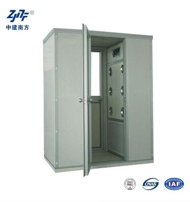 quality পেশাদার SUS304 স্টেইনলেস স্টিল এয়ার শাওয়ার 99.99% HEPA ফিল্টার দক্ষতা এবং 22-25 M/s বায়ু গতির সাথে ক্লিনরুম প্রবেশের জন্য factory